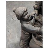 Santa Claus Statue - 40in Tall Bearded Father Christmas with Toy Sack Santa Claus Statue - 40in Tall Bearded Father Christmas with Toy Sack