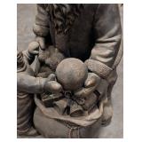 Santa Claus Statue - 40in Tall Bearded Father Christmas with Toy Sack Santa Claus Statue - 40in Tall Bearded Father Christmas with Toy Sack