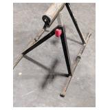 Pipe Roller Stand - Dual Rollers with Red Lock Knobs Pipe Roller Stand - Dual Rollers with Red Lock Knobs