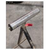 Pipe Roller Stand - Dual Rollers with Red Lock Knobs Pipe Roller Stand - Dual Rollers with Red Lock Knobs