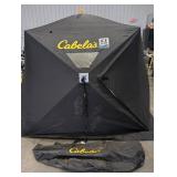 Cabela's Ice Team Ice Shelter 8x8ft Ice Fishing Tent & Carry Bag 7' Tall Inside Cabela's Ice Team Ice Shelter 8x8ft Ice Fishing Tent & Carry Bag 7' Tall Inside