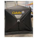Cabela's Ice Team Ice Shelter 8x8ft Ice Fishing Tent & Carry Bag 7' Tall Inside Cabela's Ice Team Ice Shelter 8x8ft Ice Fishing Tent & Carry Bag 7' Tall Inside