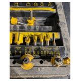 Router Bit Set with 1/4-in Shafts - Dovetail, Straight, V-Groove & Core Box Bits Router Bit Set with 1/4-in Shafts - Dovetail, Straight, V-Groove & Core Box Bits