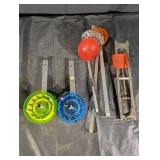 Rattle Reels And Tip Up Lot Rattle Reels And Tip Up Lot