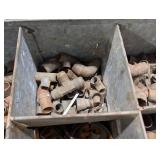 Assorted Copper Pipe Fittings: Elbows, Tees, Couplings & Adapters (Rusty) Assorted Copper Pipe Fittings: Elbows, Tees, Couplings & Adapters (Rusty)