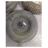 Wheel Rims - Set of 3 with Hubs, Used Metal Wheels for Cart/Lawn Equipment Wheel Rims - Set of 3 with Hubs, Used Metal Wheels for Cart/Lawn Equipment