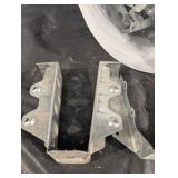 Galvanized Steel Brackets & Mounting Hardware - Assorted Channel & L-Shape Brackets Galvanized Steel Brackets & Mounting Hardware - Assorted Channel & L-Shape Brackets