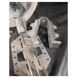 Galvanized Steel Brackets & Mounting Hardware - Assorted Channel & L-Shape Brackets Galvanized Steel Brackets & Mounting Hardware - Assorted Channel & L-Shape Brackets