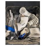 PVC Plumbing Fittings - Assorted Elbows Tees Couplings & Adapters (White DWV) PVC Plumbing Fittings - Assorted Elbows Tees Couplings & Adapters (White DWV)