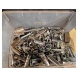 Assorted Hardware Fasteners - Nuts, Bolts, Washers & Sockets (Steel, Rusty) Assorted Hardware Fasteners - Nuts, Bolts, Washers & Sockets (Steel, Rusty)