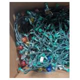 String Lights - Green Wire, Multicolor Mini Bulbs in Box String Lights - Green Wire, Multicolor Mini Bulbs in Box