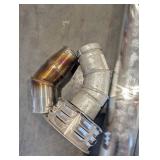 Stove Pipe Duravent Galvanized HVAC Ducting Parts - Round Duct, Elbows, Grille & Plenum Stove Pipe Duravent Galvanized HVAC Ducting Parts - Round Duct, Elbows, Grille & Plenum