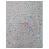 Speckled Ceramic Bowl Set with Nested Cup - Colorful Rim Pattern, 2-Piece Speckled Ceramic Bowl Set with Nested Cup - Colorful Rim Pattern, 2-Piece