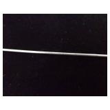 .925 Sterling Silver Larimar and Topaz Turtle Dangle Pendant Necklace .925 Sterling Silver Larimar and Topaz Turtle Dangle Pendant Necklace