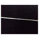 .925 Sterling Silver Larimar and Topaz Turtle Dangle Pendant Necklace .925 Sterling Silver Larimar and Topaz Turtle Dangle Pendant Necklace