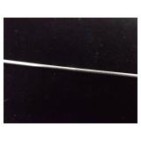 .925 Sterling Silver Larimar and Topaz Turtle Dangle Pendant Necklace .925 Sterling Silver Larimar and Topaz Turtle Dangle Pendant Necklace