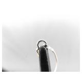 .925 Sterling Silver Larimar and Topaz Turtle Dangle Pendant Necklace .925 Sterling Silver Larimar and Topaz Turtle Dangle Pendant Necklace