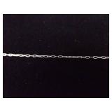 .925 Sterling Silver Topaz Cat Pendant Necklace .925 Sterling Silver Topaz Cat Pendant Necklace