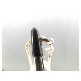 .925 Sterling Silver Amethyst Crystal Pendant Necklace .925 Sterling Silver Amethyst Crystal Pendant Necklace