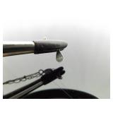 .925 Sterling Silver Rose Quartz Pyramid Pendant Necklace .925 Sterling Silver Rose Quartz Pyramid Pendant Necklace