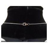 .925 Sterling Silver Jade Cabochon Pendant Necklace .925 Sterling Silver Jade Cabochon Pendant Necklace