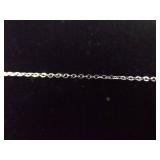 .925 Sterling Silver Green Turquoise Pendant Necklace .925 Sterling Silver Green Turquoise Pendant Necklace