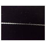 .925 Sterling Silver Calcedony Dragons Veins Agate Pendant Necklace .925 Sterling Silver Calcedony Dragons Veins Agate Pendant Necklace