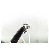 .925 Sterling Silver Calcedony Dragons Veins Agate Pendant Necklace .925 Sterling Silver Calcedony Dragons Veins Agate Pendant Necklace