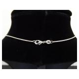 .925 Sterling Silver Citrine Healing Crystal Pendant Necklace .925 Sterling Silver Citrine Healing Crystal Pendant Necklace