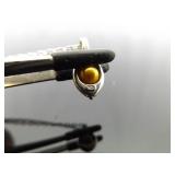 .925 Sterling Silver Golden Pearl Pendant Necklace .925 Sterling Silver Golden Pearl Pendant Necklace