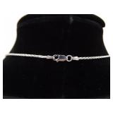 .925 Sterling Silver Chocolate Carnelian Stone Pendant Necklace .925 Sterling Silver Chocolate Carnelian Stone Pendant Necklace