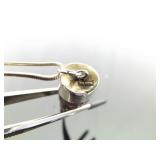 .925 Sterling Silver RARE Dik Dik Horn Pendant Necklace .925 Sterling Silver RARE Dik Dik Horn Pendant Necklace