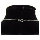 .925 Sterling Silver Healing Crystal Quartz Stone Pendant Necklace .925 Sterling Silver Healing Crystal Quartz Stone Pendant Necklace