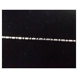 .925 Sterling Silver Petoskey Stone Pendant Necklace .925 Sterling Silver Petoskey Stone Pendant Necklace