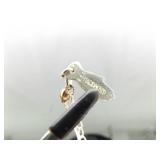 .925 Sterling Silver Liquid Silver Genuine Pearl Necklace .925 Sterling Silver Liquid Silver Genuine Pearl Necklace