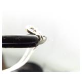 .925 Sterling Silver 10k Yellow Gold and Diamond Accented Key To My Heart Pendant Necklace .925 Sterling Silver 10k Yellow Gold and Diamond Accented Key To My Heart Pendant Necklace