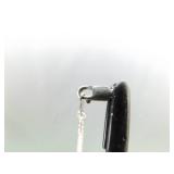 .925 Sterling Silver Diamond Accented Jane Seymour's Open Heart Angle Pendant Necklace .925 Sterling Silver Diamond Accented Jane Seymour's Open Heart Angle Pendant Necklace