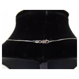 .925 Sterling Silver Diamond Accented Heart Pendant Necklace .925 Sterling Silver Diamond Accented Heart Pendant Necklace