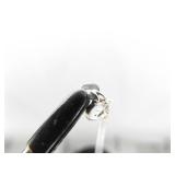 .925 Sterling Silver Diamond Accented Snowflake Pendant Necklace .925 Sterling Silver Diamond Accented Snowflake Pendant Necklace