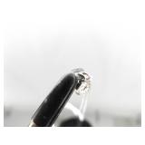 .925 Sterling Silver Diamond Accented Snowflake Pendant Necklace .925 Sterling Silver Diamond Accented Snowflake Pendant Necklace