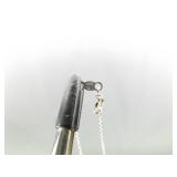 .925 Sterling Silver Zirconia Swirl Pendant Necklace .925 Sterling Silver Zirconia Swirl Pendant Necklace