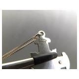 .925 Sterling Silver Larger Well Made Crucifix Pendant Necklace .925 Sterling Silver Larger Well Made Crucifix Pendant Necklace