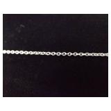 .925 Sterling Silver Art Nouveau Pendant Necklace .925 Sterling Silver Art Nouveau Pendant Necklace