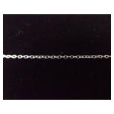 .925 Sterling Silver Rings Necklace .925 Sterling Silver Rings Necklace