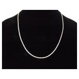 .925 Sterling Silver Thicker Styled Chain Necklace .925 Sterling Silver Thicker Styled Chain Necklace