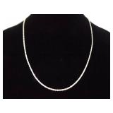 .925 Sterling Silver Thicker Styled Chain Necklace .925 Sterling Silver Thicker Styled Chain Necklace