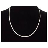 .925 Sterling Silver Thicker Styled Chain Necklace .925 Sterling Silver Thicker Styled Chain Necklace