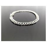 .925 Sterling Silver Naked Charm Bracelet .925 Sterling Silver Naked Charm Bracelet