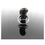 .925 Sterling Silver Inlayed turquoise and Coral Yin Yang Ring Size 6.25 .925 Sterling Silver Inlayed turquoise and Coral Yin Yang Ring Size 6.25