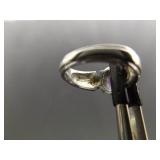 .925 Sterling Silver Amethyst and Peridot Ring Size 5 .925 Sterling Silver Amethyst and Peridot Ring Size 5